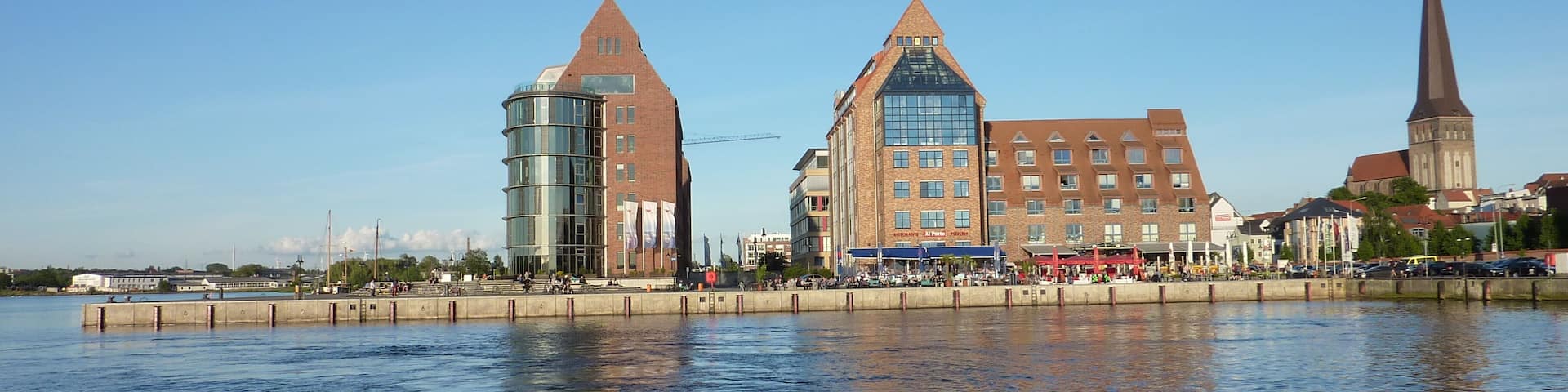 Набережная центра Ростока