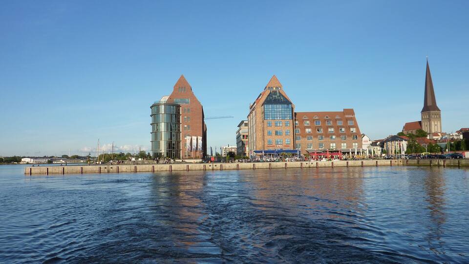 Набережная центра Ростока