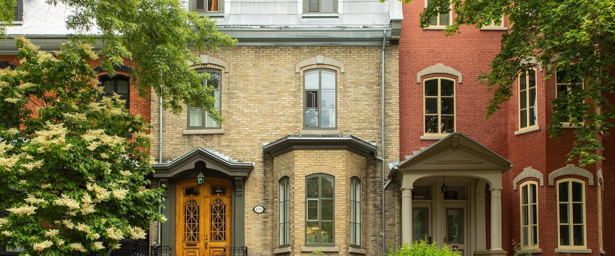 Montcalm which includes a house