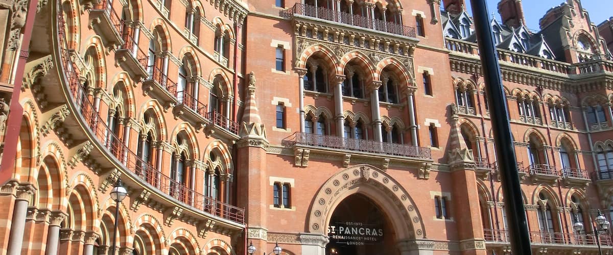 St Pancras Station London