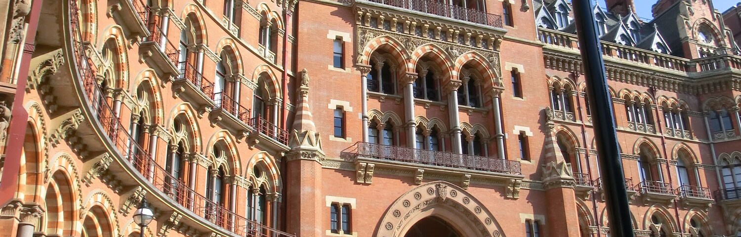 St Pancras Station London