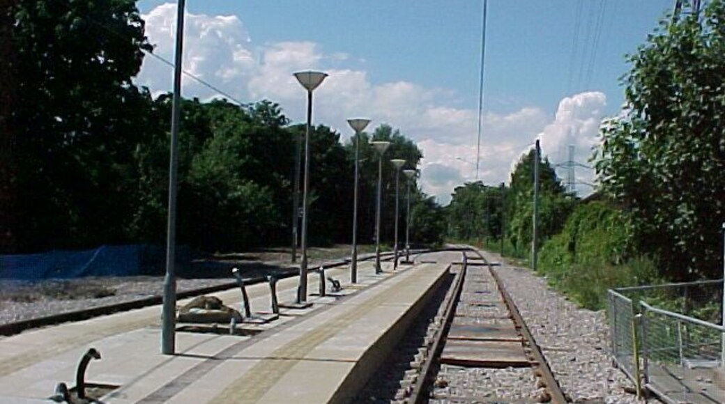 Phipps Bridge Tram Stop - under construction