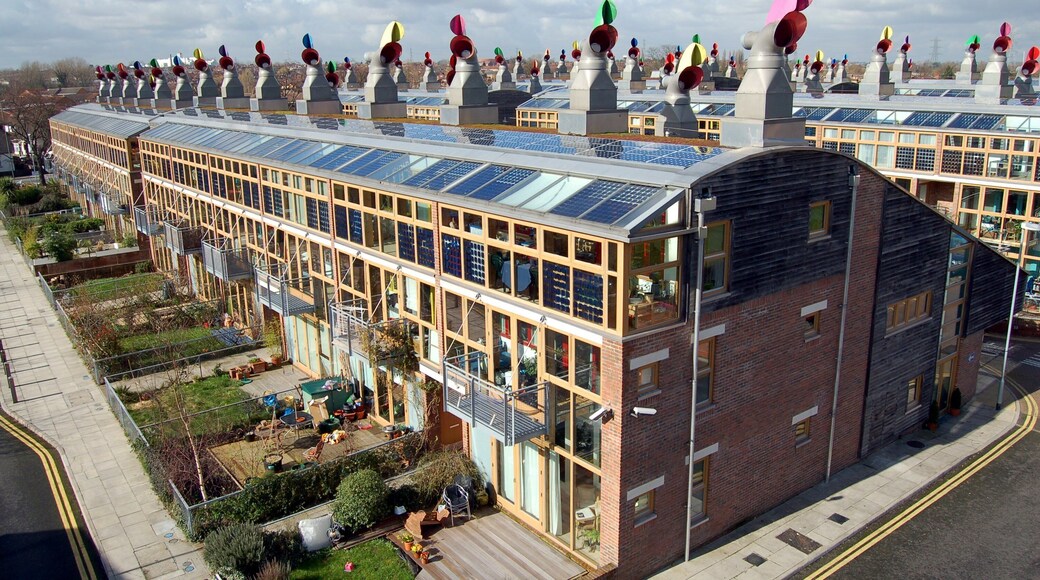BedZED eco-village, England.