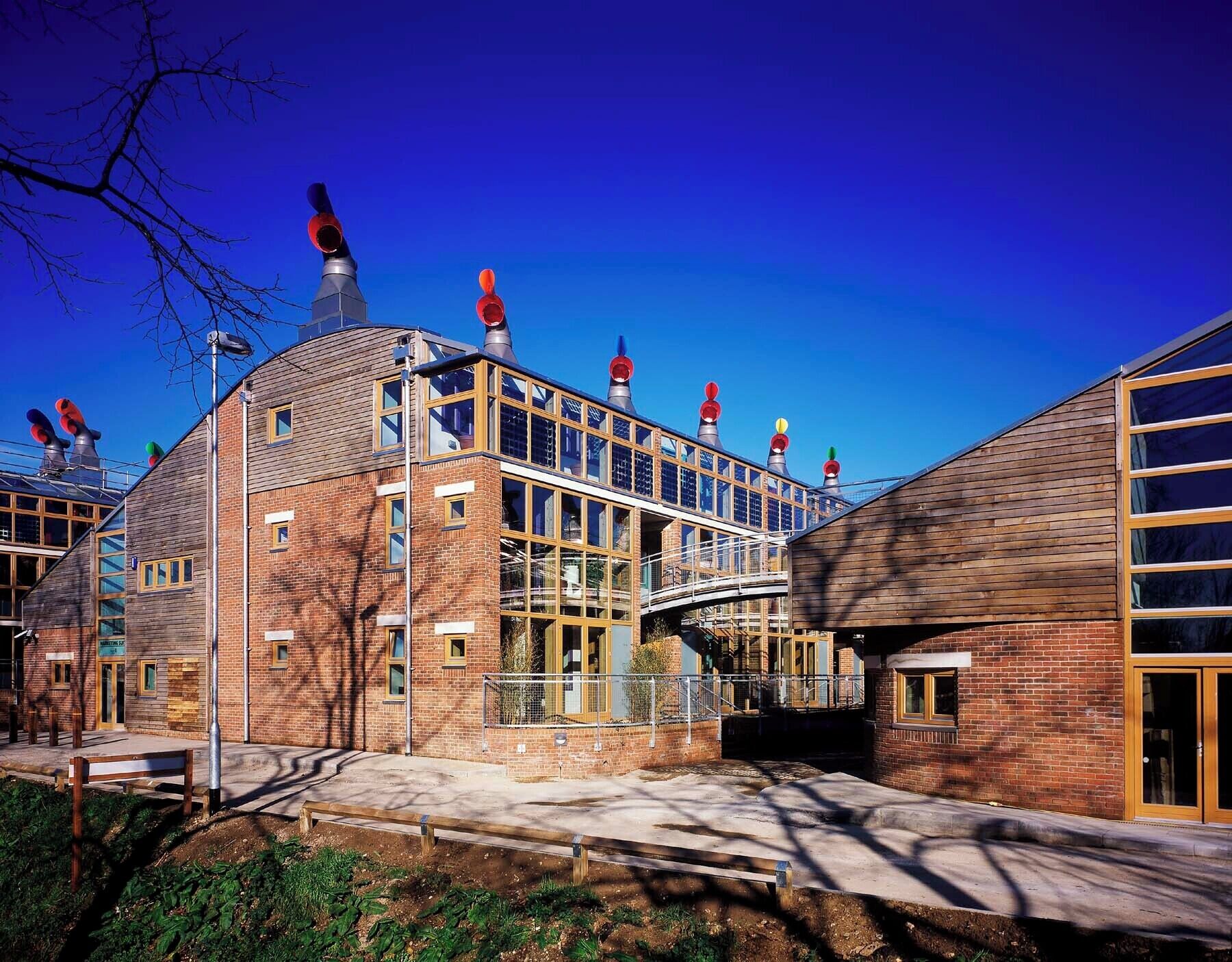 Completed by Peabody in 2002, BedZED was designed to be the UK's first 'carbon neutral' housing development. The scheme has won a number of awards, including the Energy Globe Award 2002 in the Building and Housing Category, the Housing Design Awards 2000, and the 2003 RIBA award. It was also shortlisted for the Stirling Prize 2003, and received the Building for Life Gold Standard in 2004.