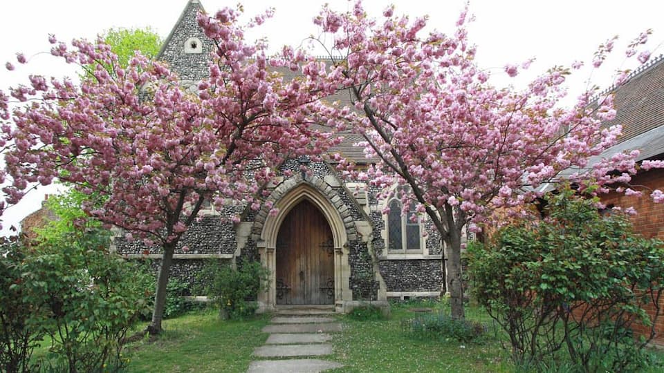 Christ Church, Sumner Road, West Croydon - Old church, near to Croydon, Great Britain.