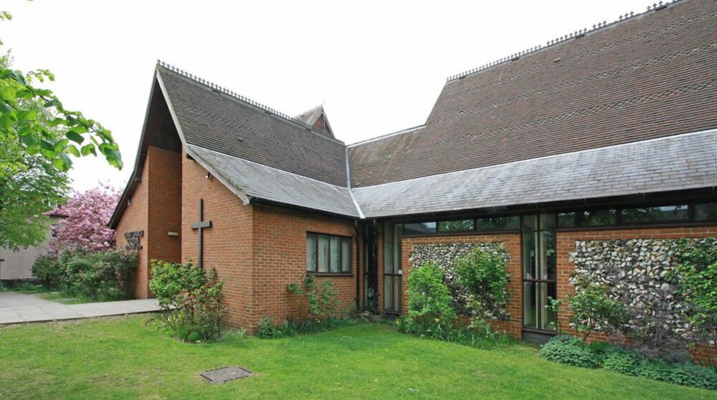 Christ Church, Sumner Road, West Croydon - Porch, near to Croydon, Great Britain.