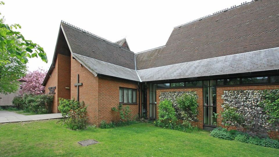 Christ Church, Sumner Road, West Croydon - Porch, near to Croydon, Great Britain.