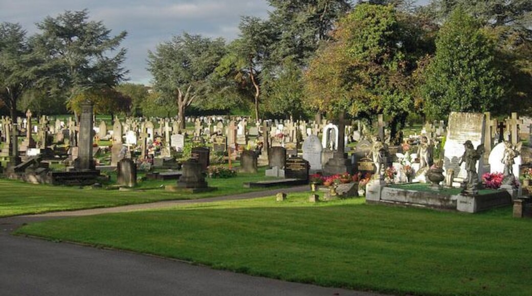 Surbiton Cemetery On Lower Marsh Lane.