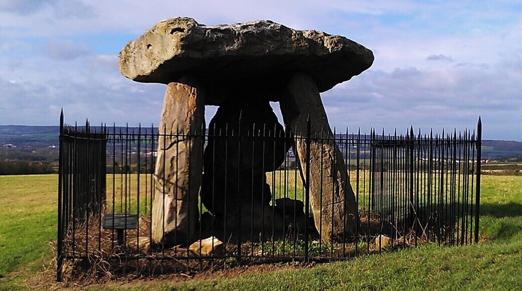 The Early Neolithic chambered tomb of Kit's Coty House in Kent, one of the Medway Megaliths.