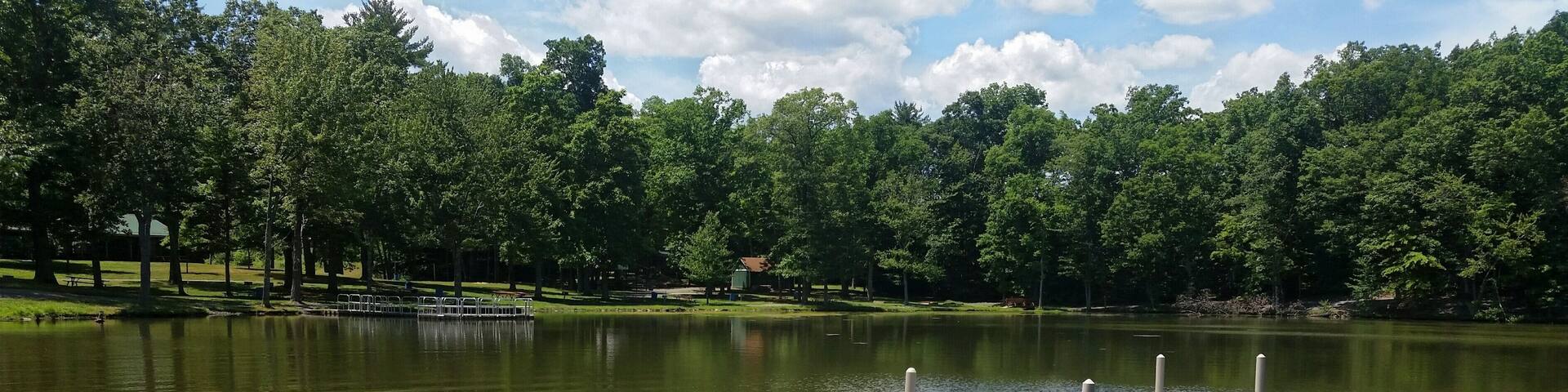 Circleville Park Silver Lake Small Floating Dock, Boat Launch, Pier