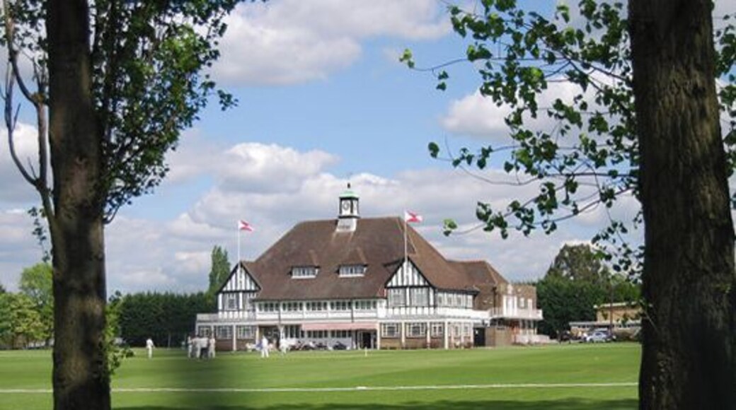 The pavilion at the HSBC Sports and Social club, Beckenham - formerly the Midland Bank Sports Ground