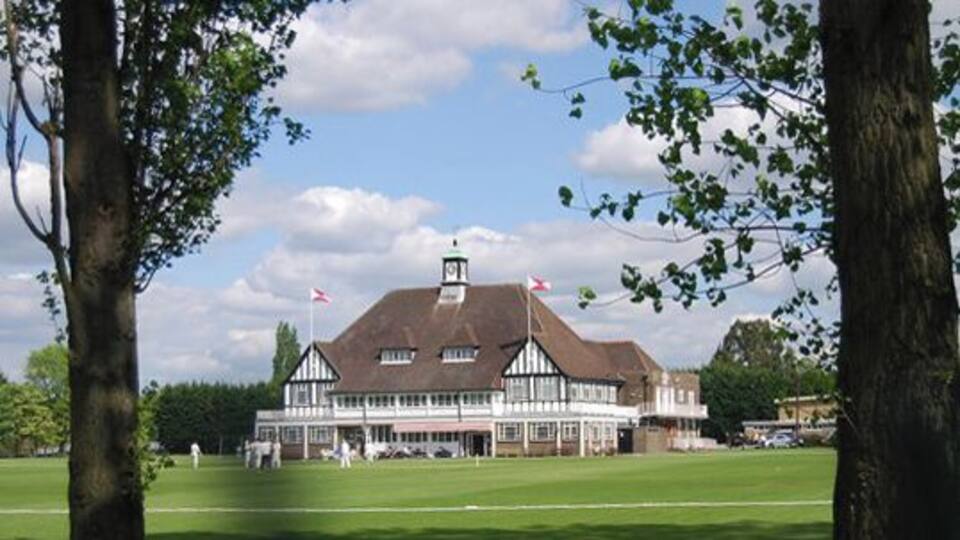 The pavilion at the HSBC Sports and Social club, Beckenham - formerly the Midland Bank Sports Ground