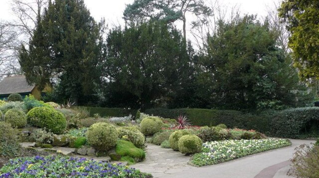 Coombe Wood Gardens, Croydon Part of the more formal gardens, near to the café.
