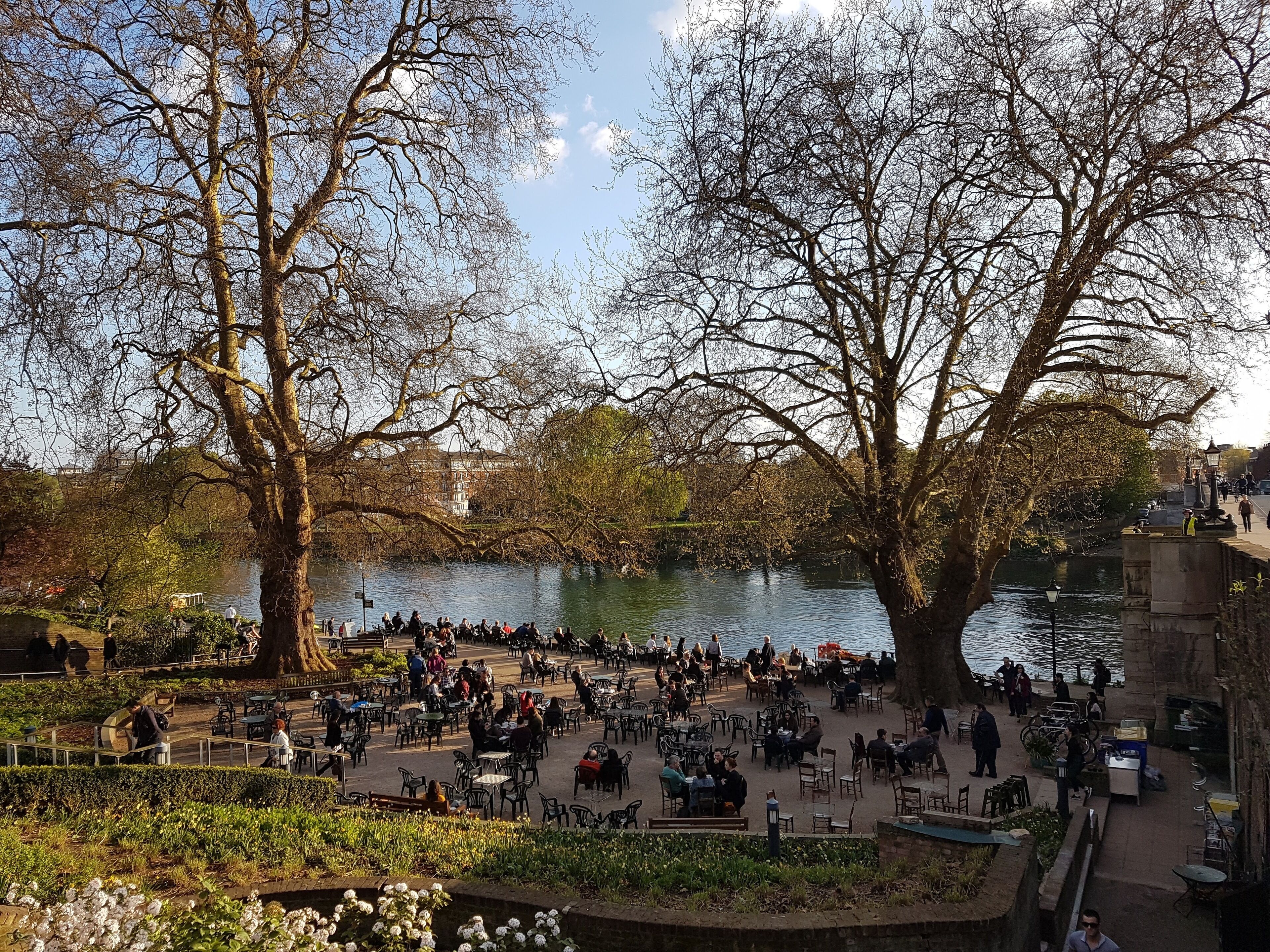 O Higgins square by Richmond Bridge, Richmond, London.