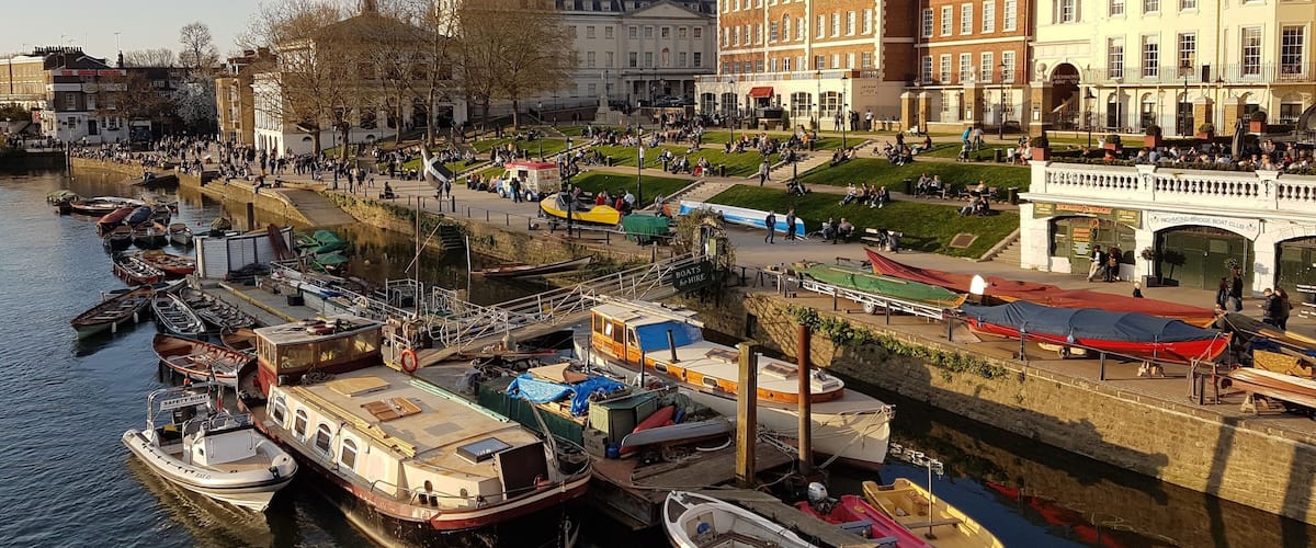 Richmond bridge boatbuilders view