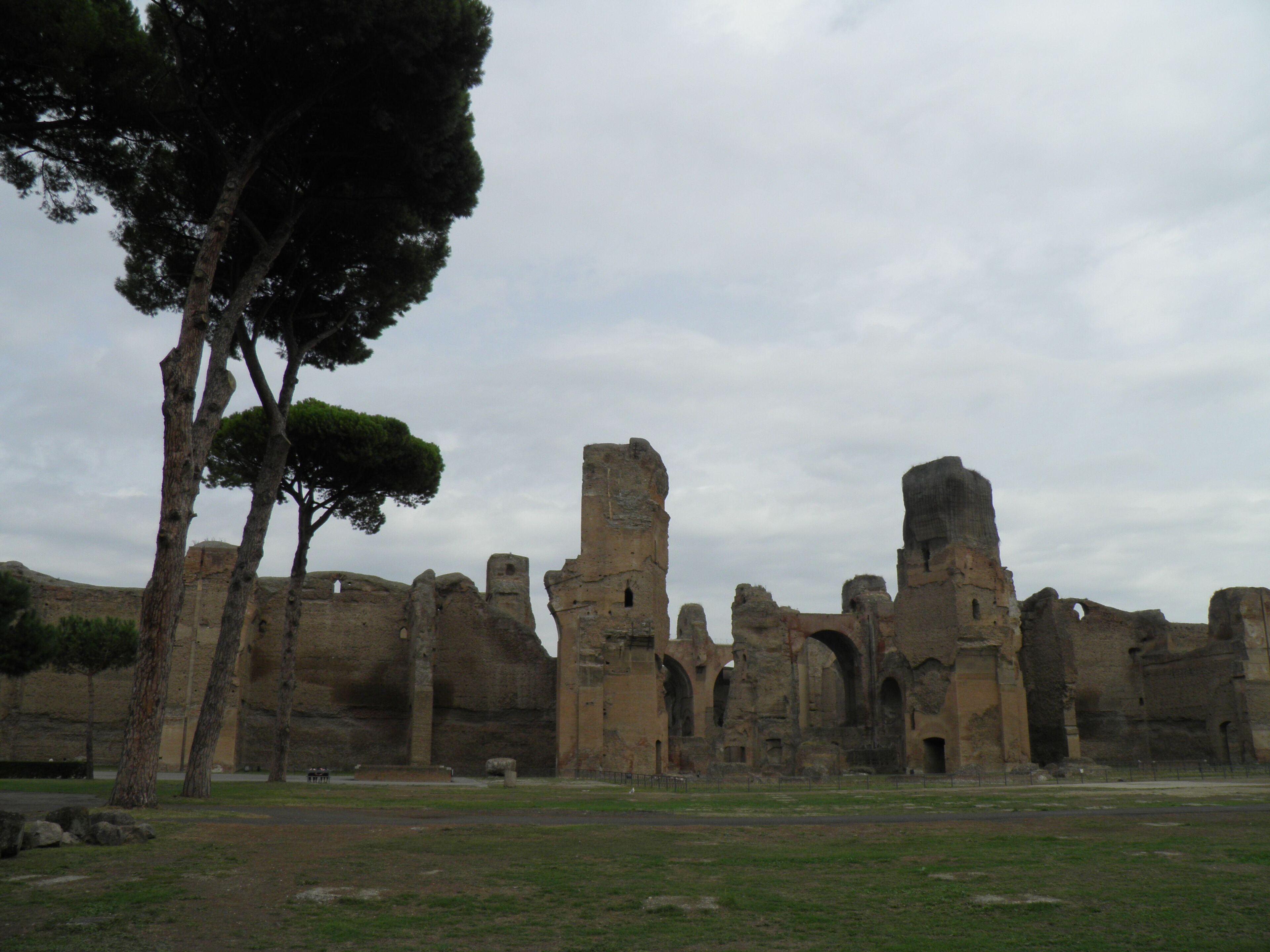 Thermes de Caracalla à Rome (Italie).