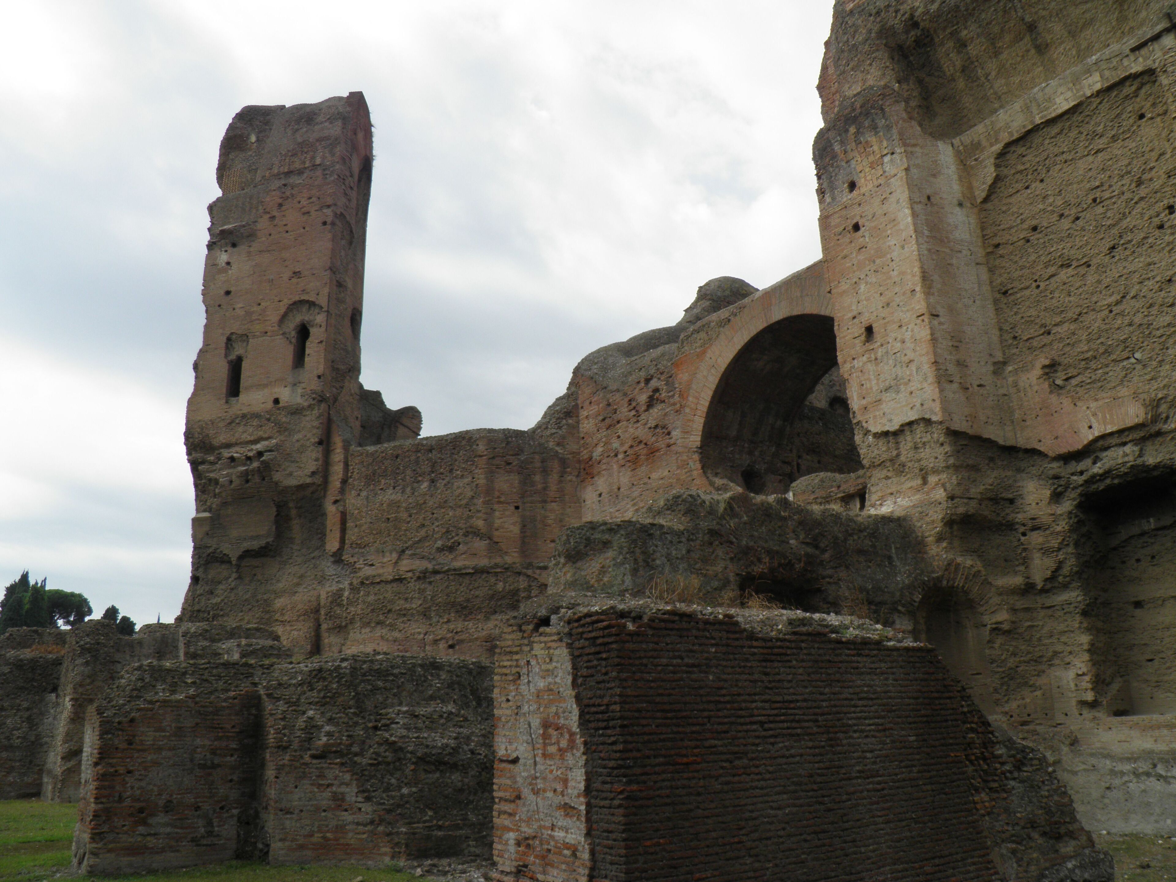 Thermes de Caracalla à Rome (Italie).