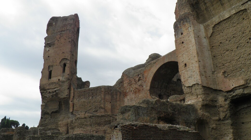 Thermes de Caracalla à Rome (Italie).