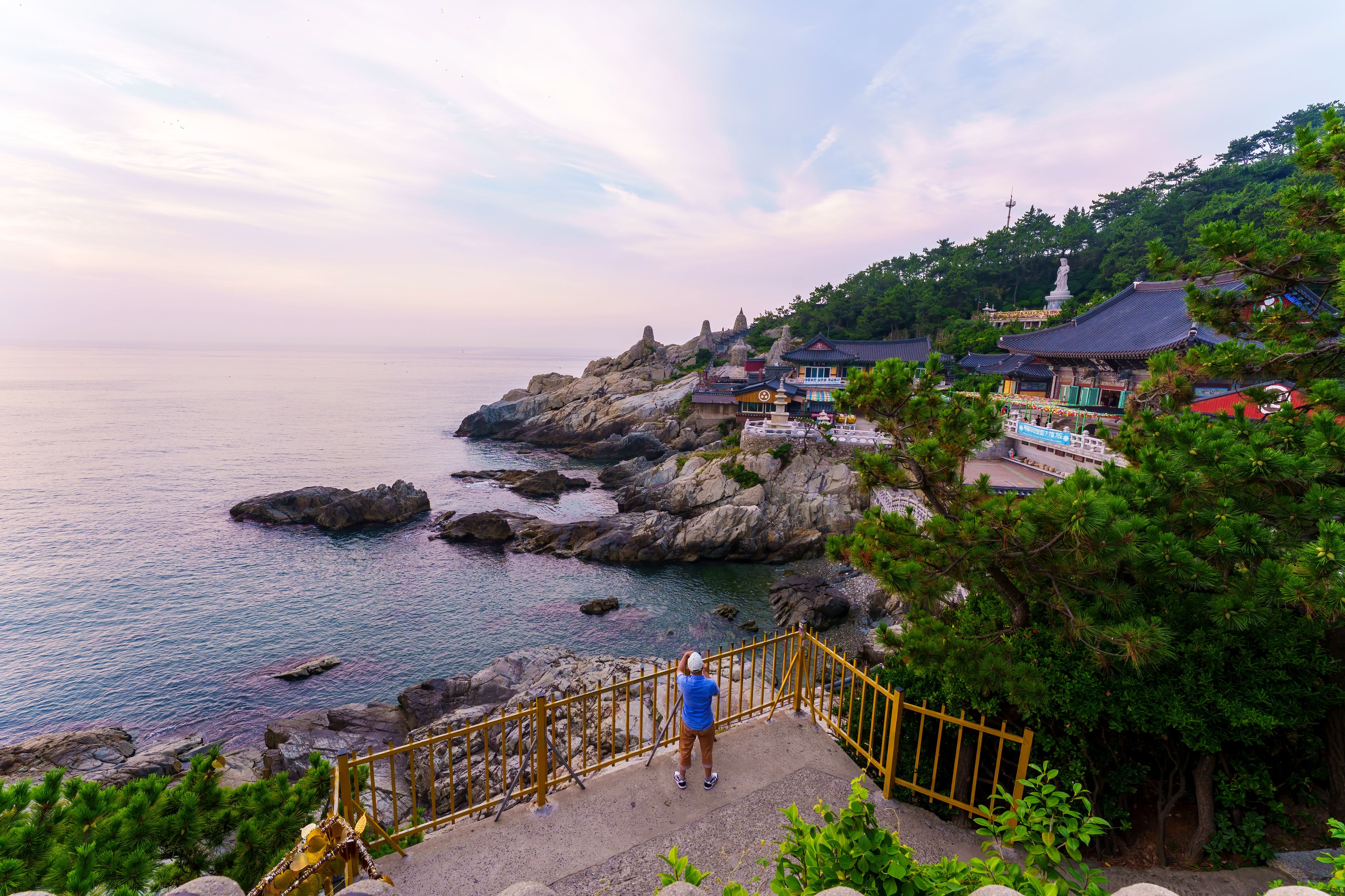 Haedong yonggungsa temple stock photo korea at busan