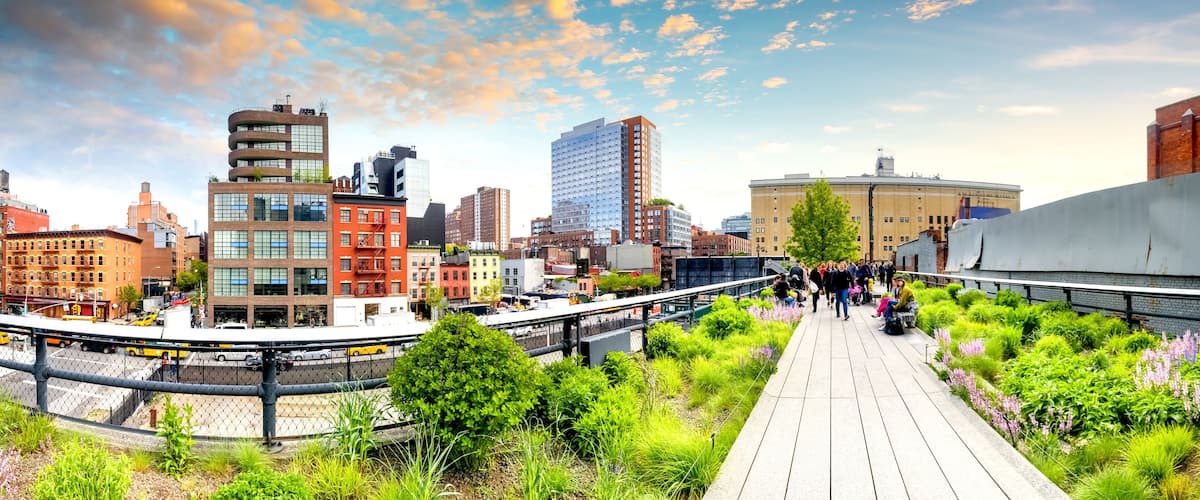 High Line Park, New York City, USA