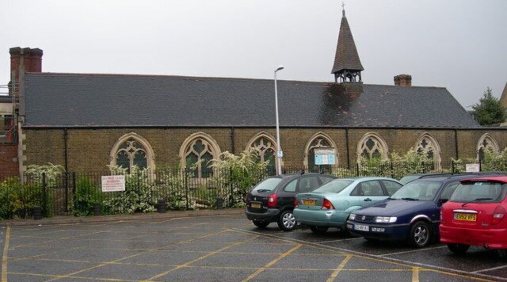 The Hospital Chapel of St Mary and St Thomas, Ilford This church is next to a car park in Reads Close.