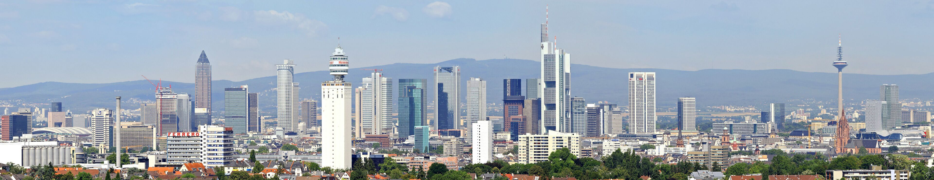 Cityscape of Frankfurt am Main, Germany