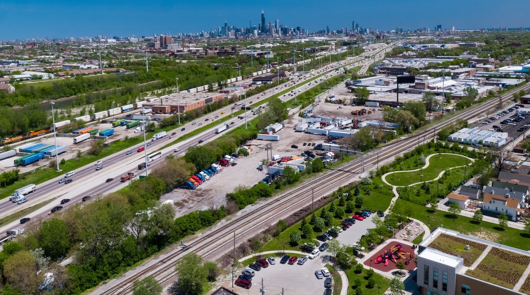 Chicago Industrial Aerial