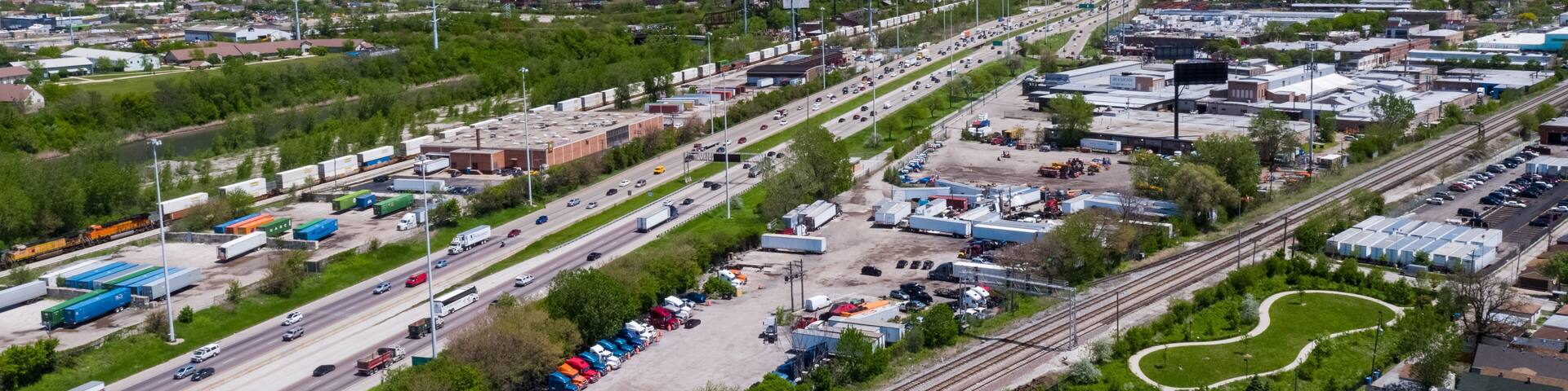 Chicago Industrial Aerial