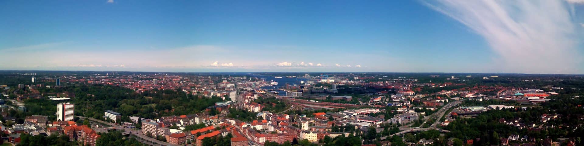 Kiel Panorama vom Funkturm!