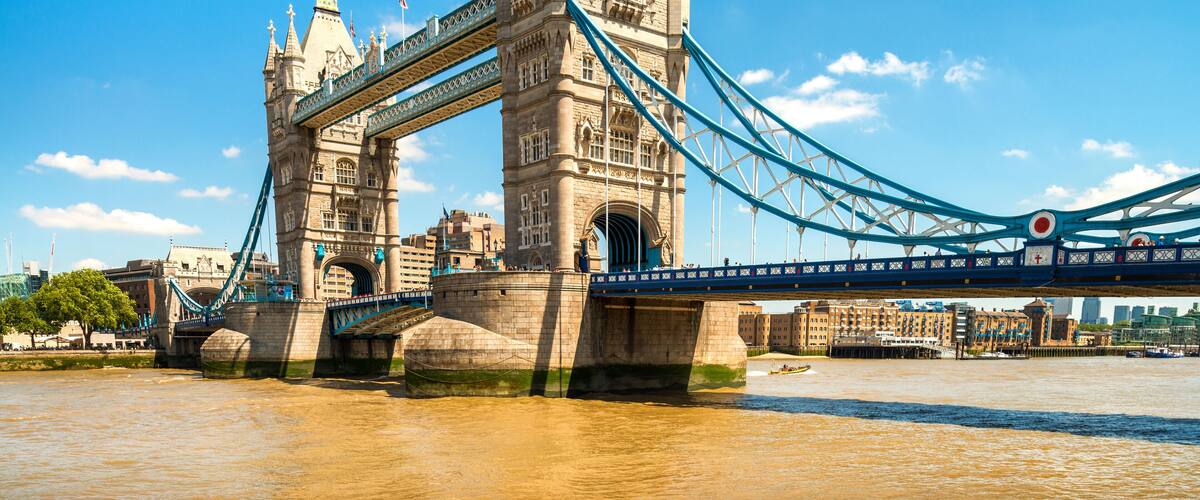 Beautiful view of Tower Bridge, London