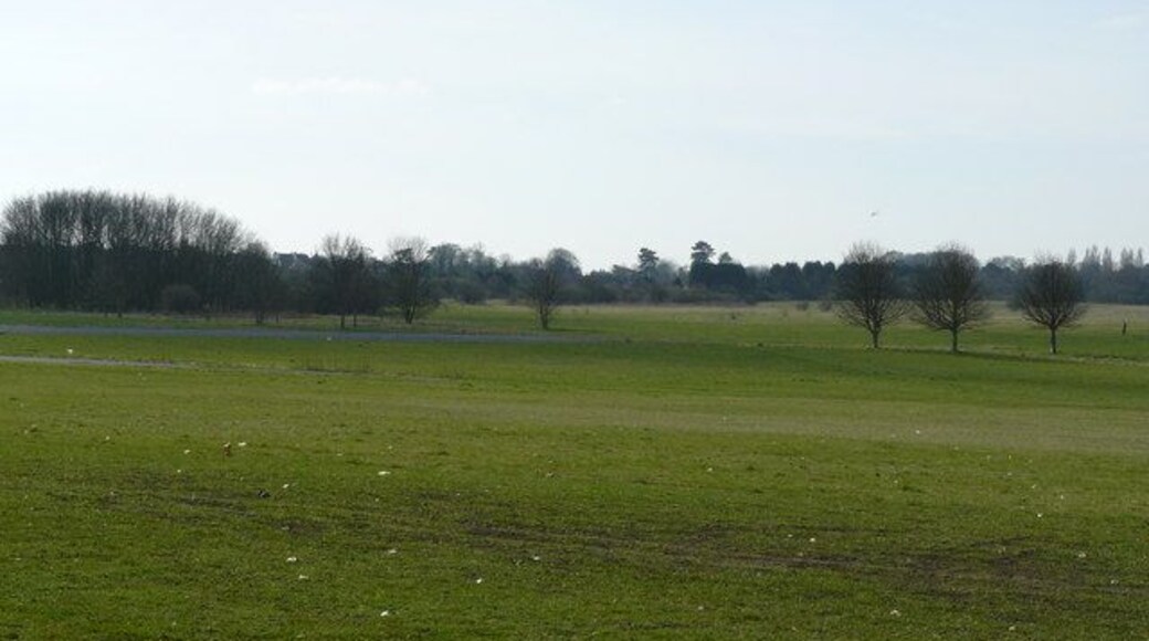 Croydon Airport View to the south-west. In the distance, part of the perimeter road can still be seen.