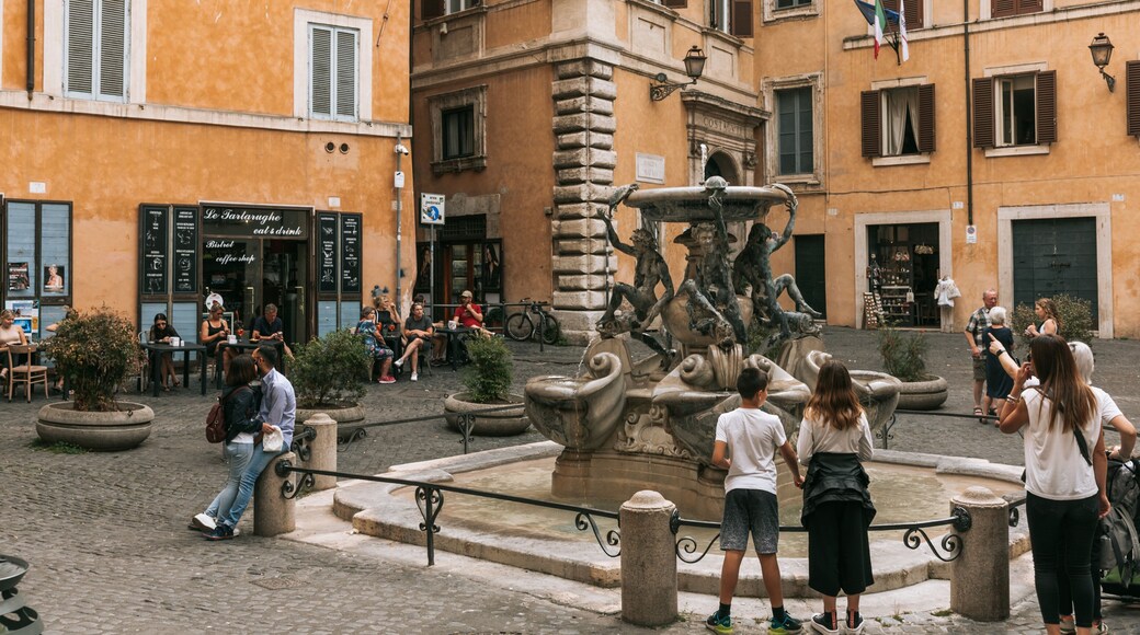 Sant\'Angelo showing heritage elements, a statue or sculpture and street scenes
