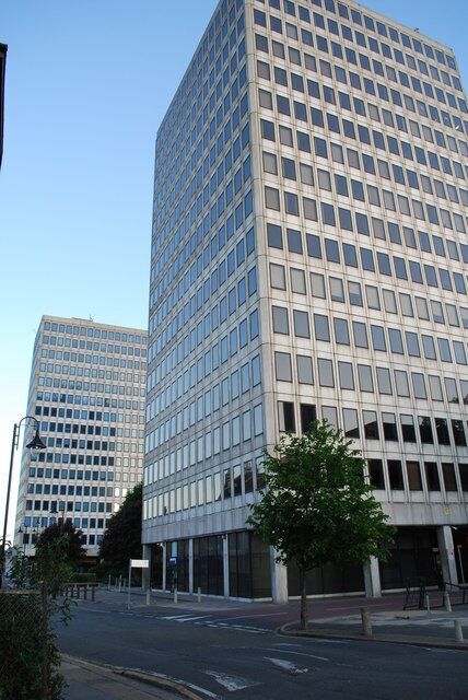 New Malden towers New Malden's most familiar landmark,which stand next to the station at the end of the High Street.