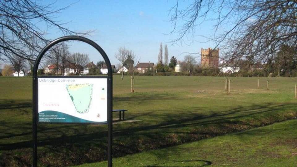 Uxbridge Common A registered common of 5.2 hectares, mainly grassed open space but along the northern edge there is an area of acid grassland and gorse.