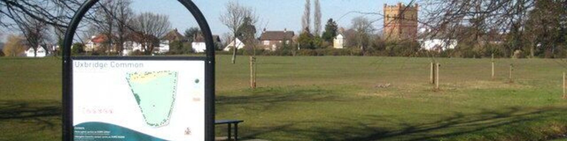 Uxbridge Common A registered common of 5.2 hectares, mainly grassed open space but along the northern edge there is an area of acid grassland and gorse.