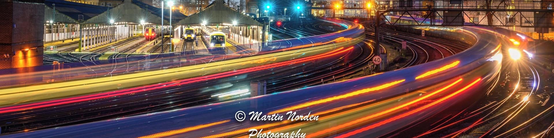 Battersea Power Station, London, as seen from the bridge overlooking the rail shed at London’s Victoria Station #bvs100k