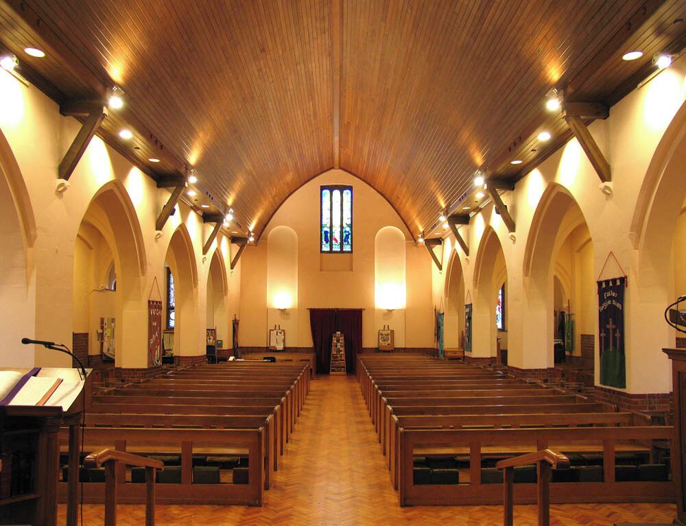 St Michael & All Angels, Main Road, Gidea Park - West end