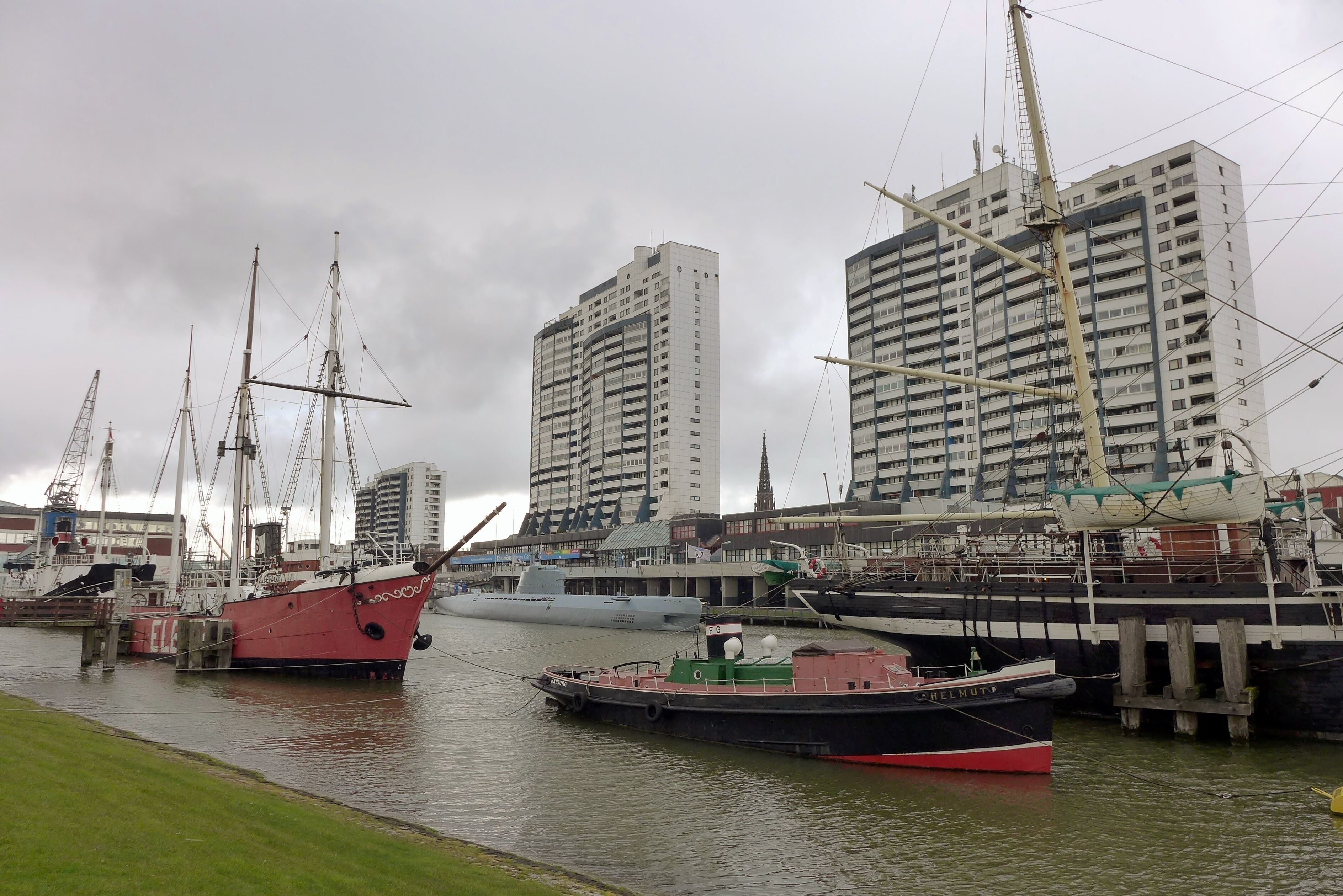 View of the Alter Hafen, Bremerhaven