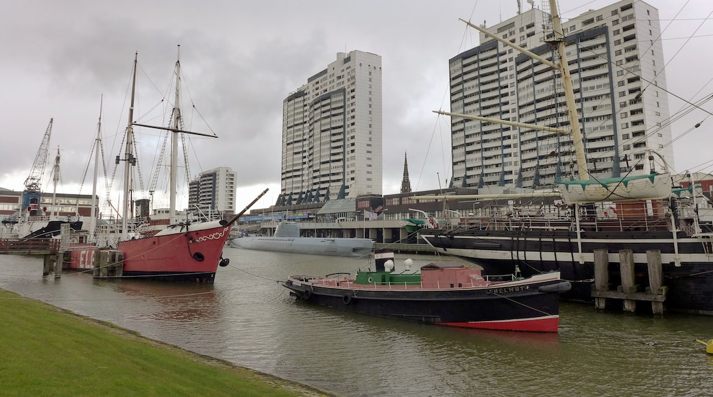 View of the Alter Hafen, Bremerhaven