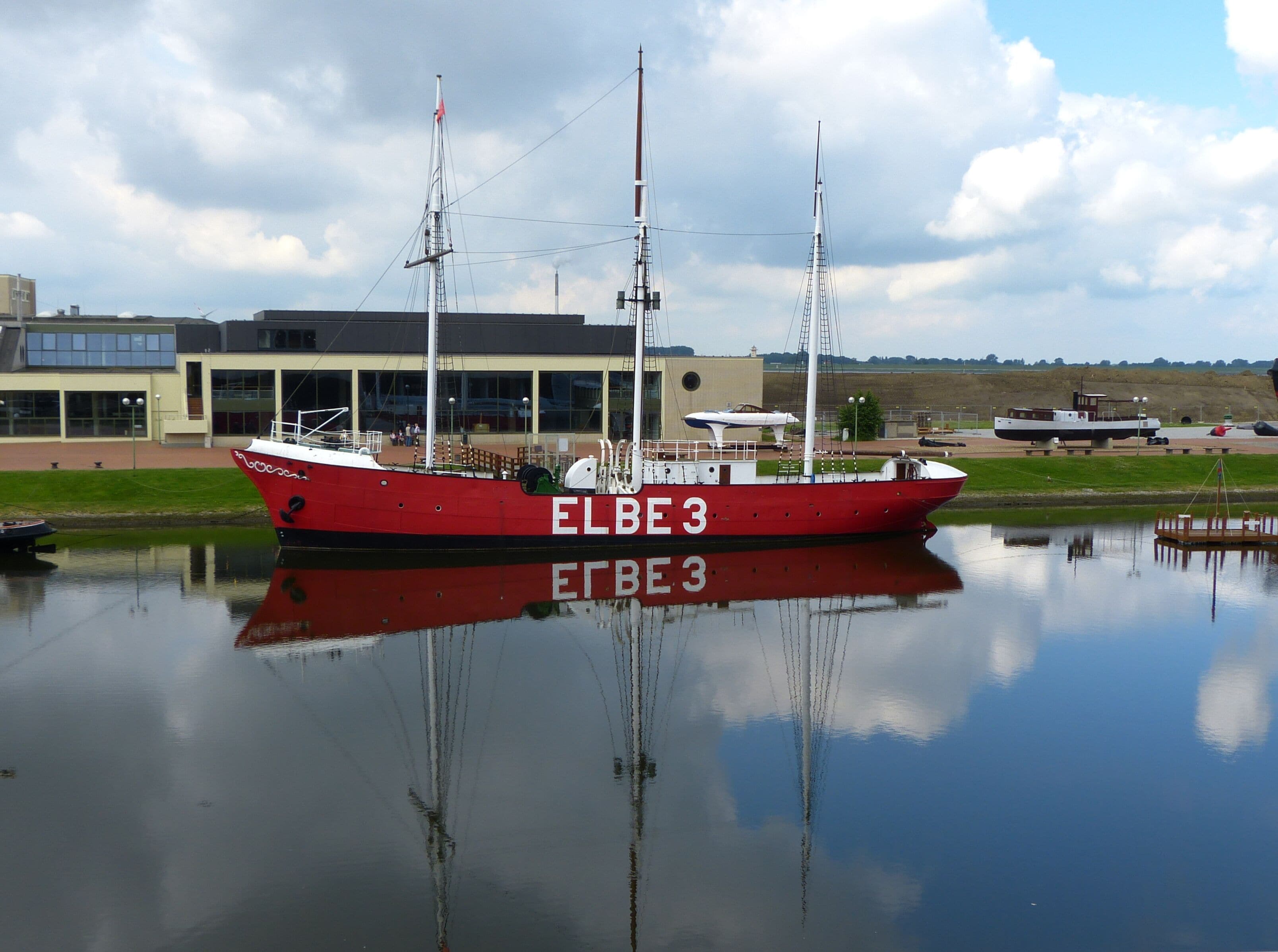 Feuerschiff "Elbe 3" in Bremerhaven,