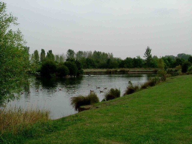 Albyns Farm Pond. This pond is to the east of Albyns Farm on the Hornchurch Country Park. The London Loop long distance path runs past the far end of the pond