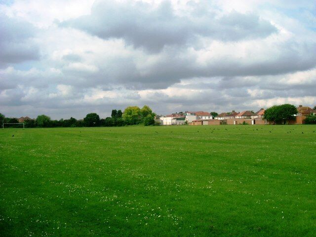 King George's Field II, Southall. Alongside the Grand Union Canal, also see 925477.