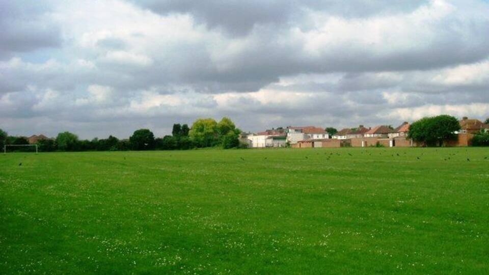 King George's Field II, Southall. Alongside the Grand Union Canal, also see 925477.