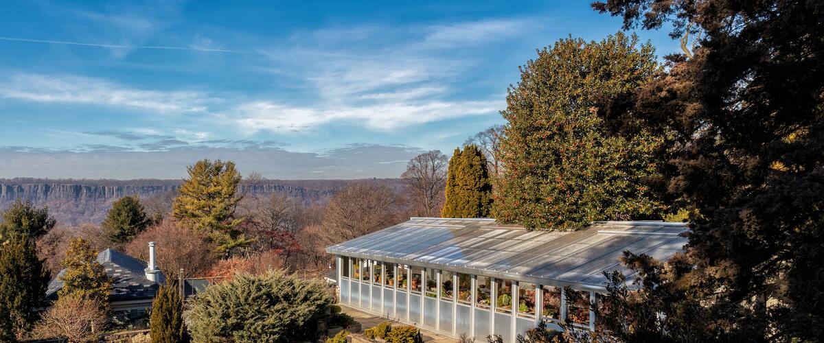 Winter at Wave Hill in the Bronx - New York City