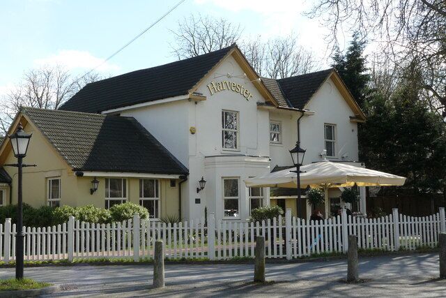 The Mill House Public House, Mitcham Common Generally very busy at lunchtimes, and popular with families.