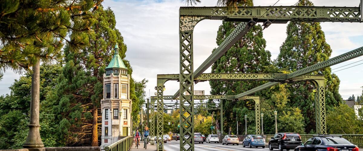 Madison Park featuring a bridge