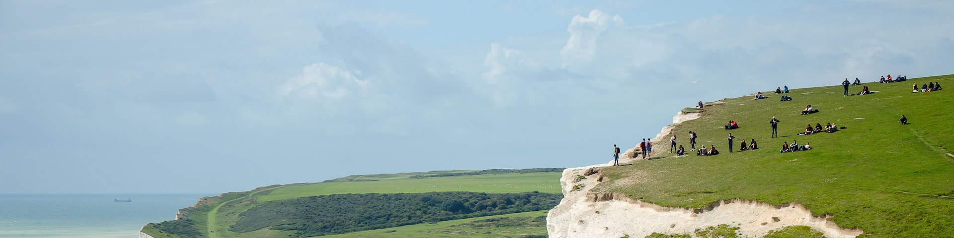 English cliffs of seven sisters