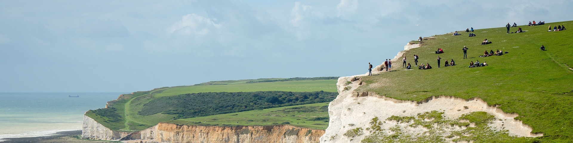 English cliffs of seven sisters