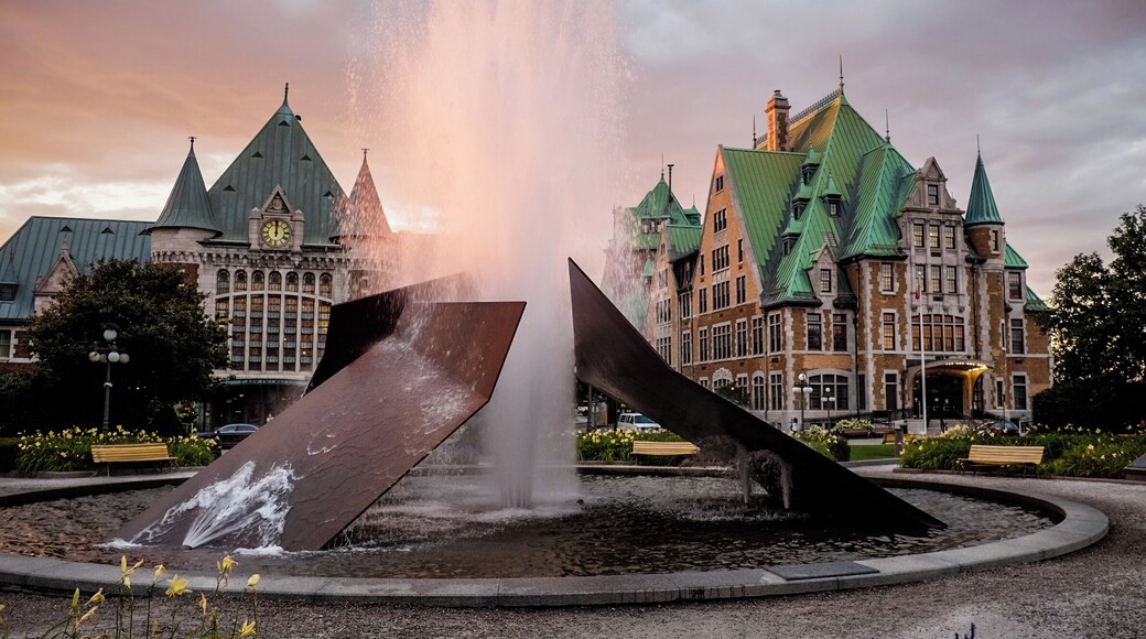 Quebec city railway station
