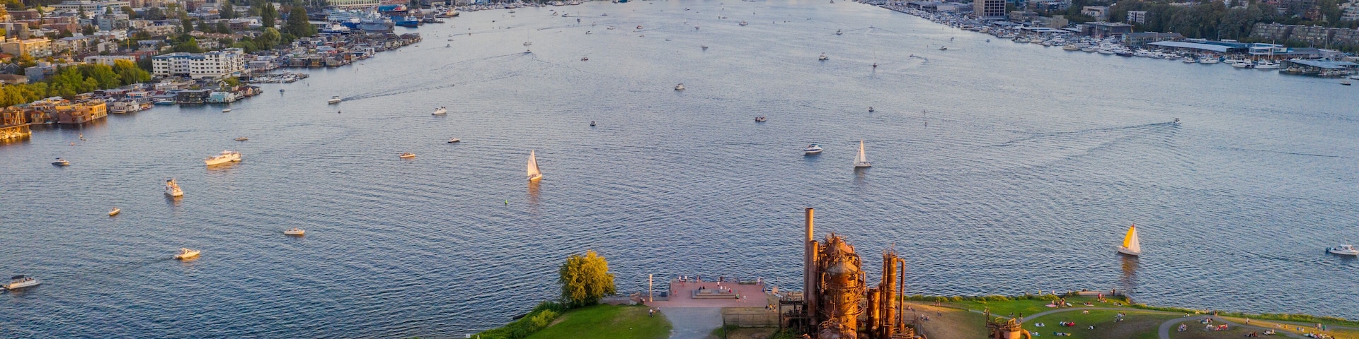 The Gas Works Park in Seattle in Daytime